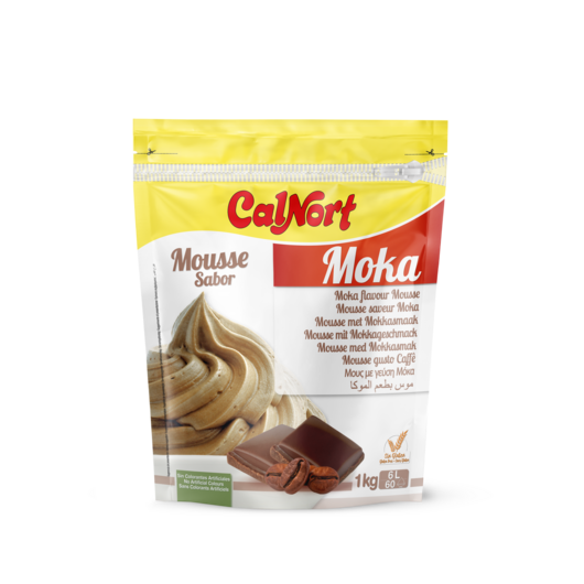 Mousse sabor Moka 1 kg CALNORT