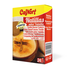 Natillas sabor Vainilla Caseras 120 g